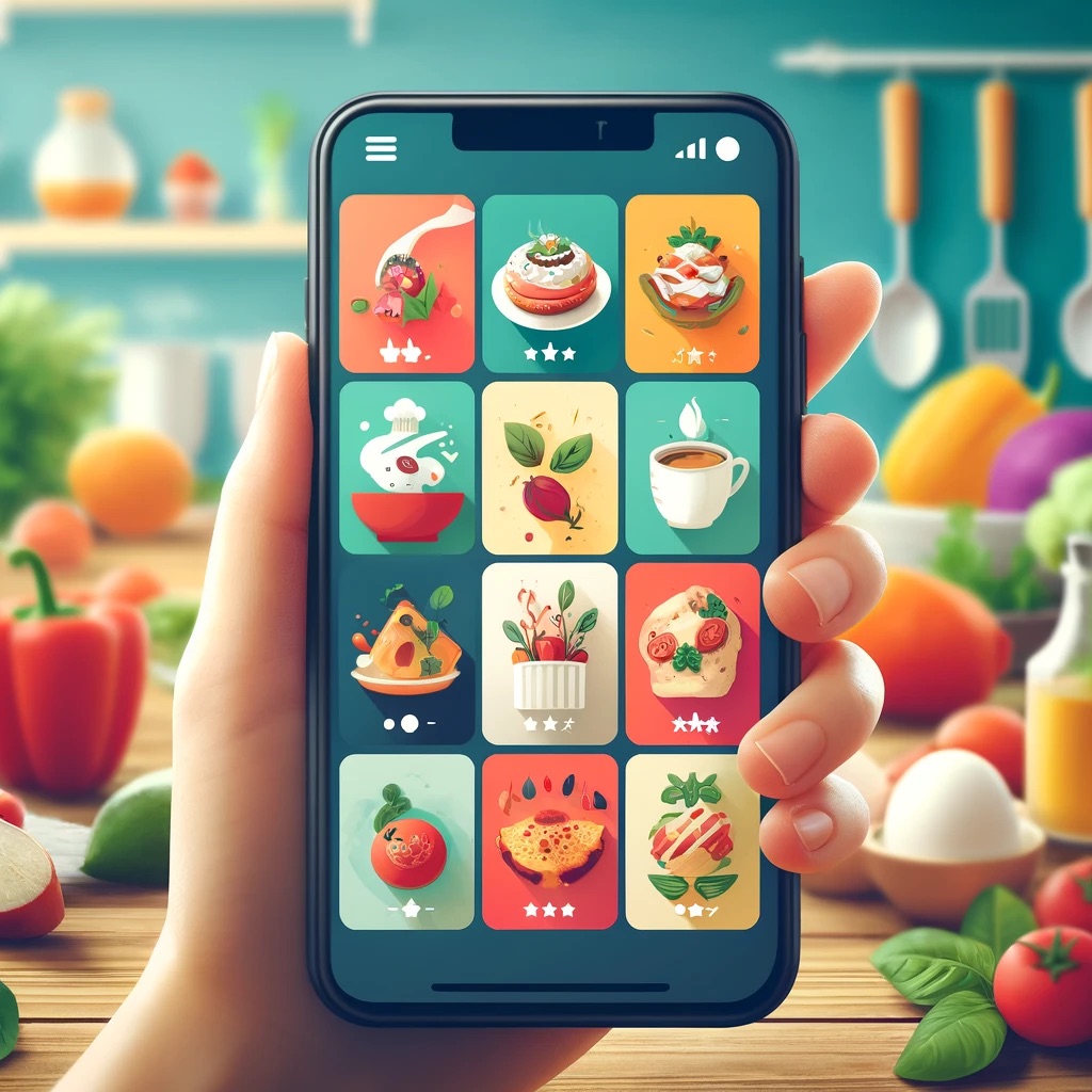 Preview of Recipe Sharing App