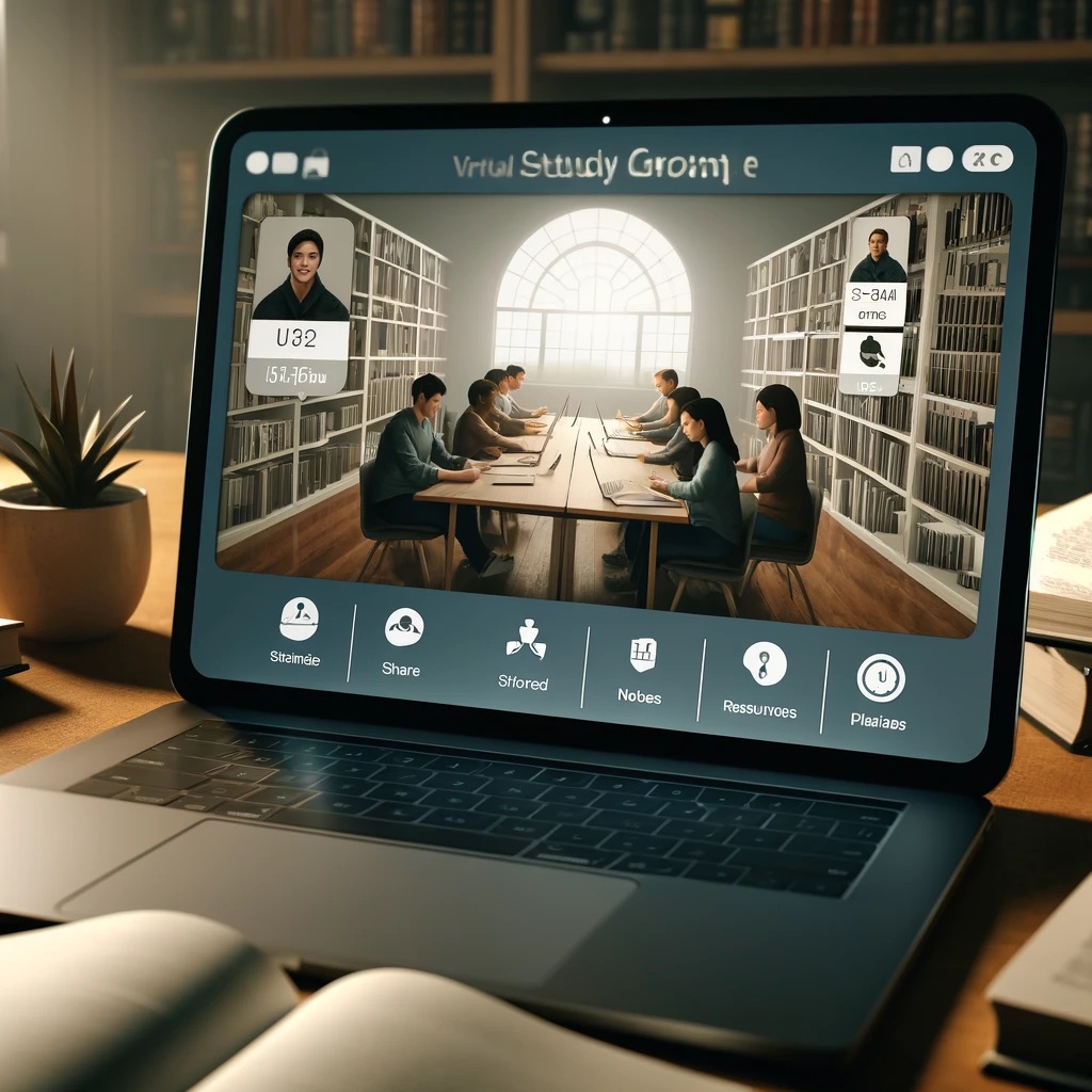 Preview of Virtual Study Group Platform