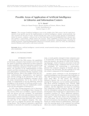 Title page of publication