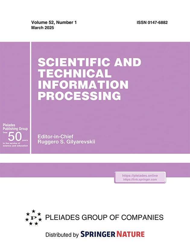 Cover of Scientific and Technical Information Processing