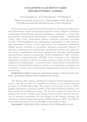 Title page of publication