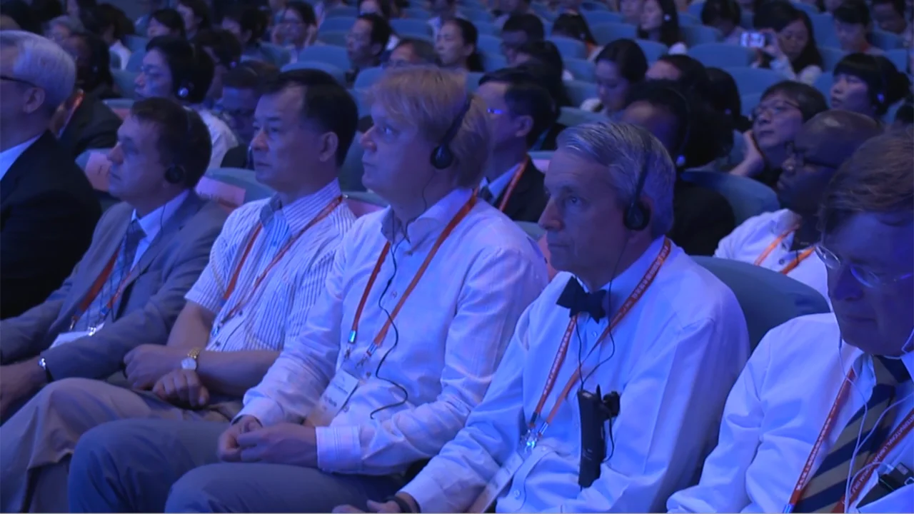 Participants of the 7th Shanghai International Library Forum at the Shanghai Library